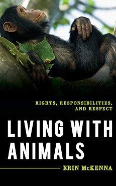 Living with animals book cover