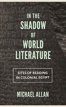 Book cover "In the Shadow of World Literature"