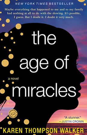 Book cover: The Age of Miracles