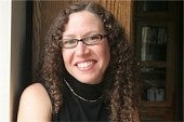 Woman with Brown hair and Glasses