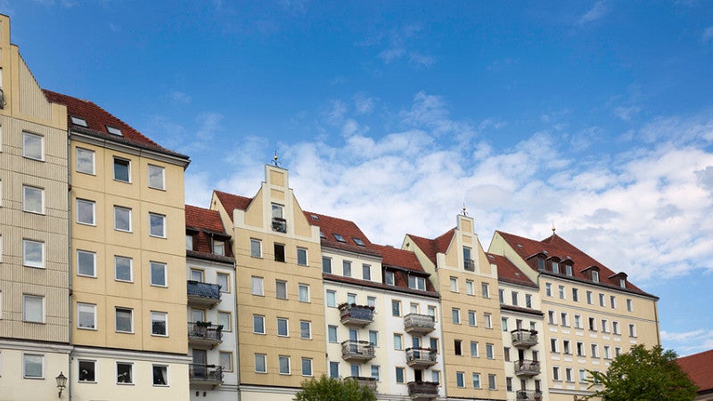 Row of buildings in Berlin