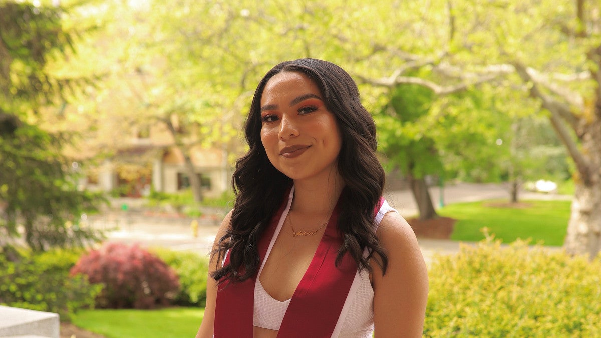 Spanish major Melissa Torres-Duran