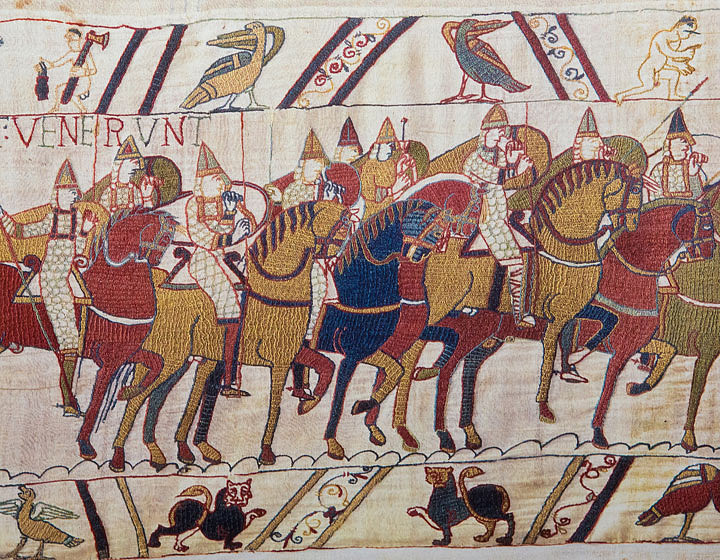 Medieval tapestry