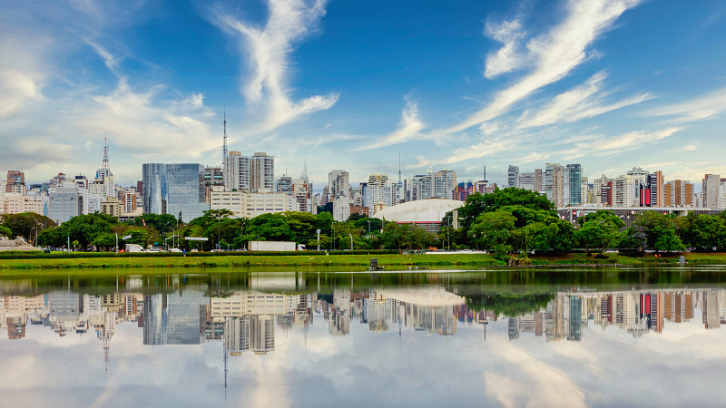 Cityscape of Sao Paulo, Brazil