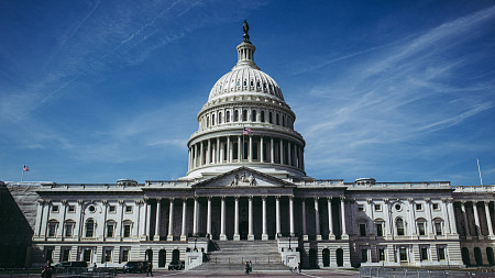 The Capitol Building, the seat of USA national legislative branch of government.