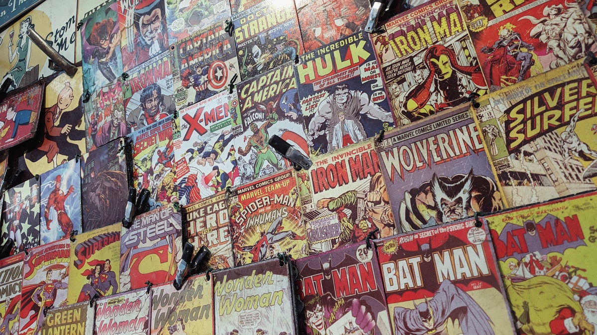Comics_real world experience_comics books